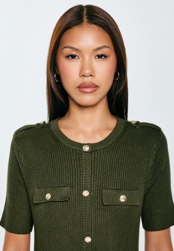 Вязаное платье