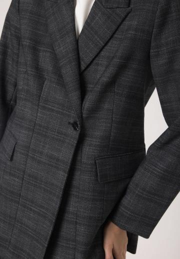 Длинный блейзер