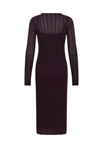 Вязаное платье