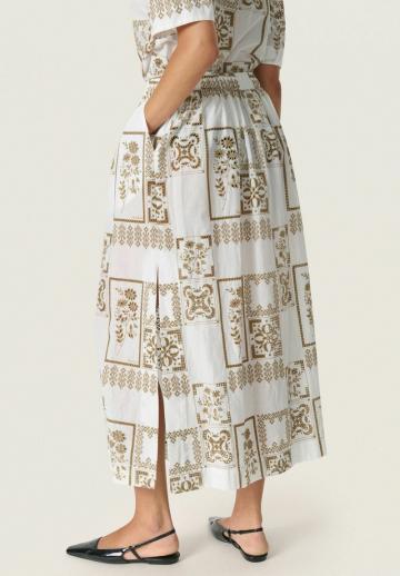 Вязаная юбка