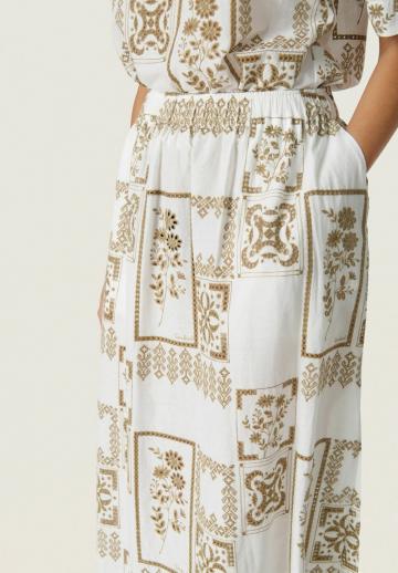 Вязаная юбка