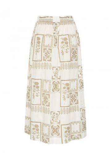 Вязаная юбка