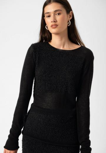 Длинный пуловер