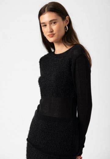 Длинный пуловер