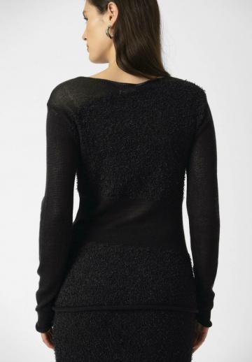 Длинный пуловер