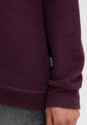 Пуловер с капюшоном