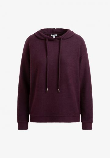 Пуловер с капюшоном