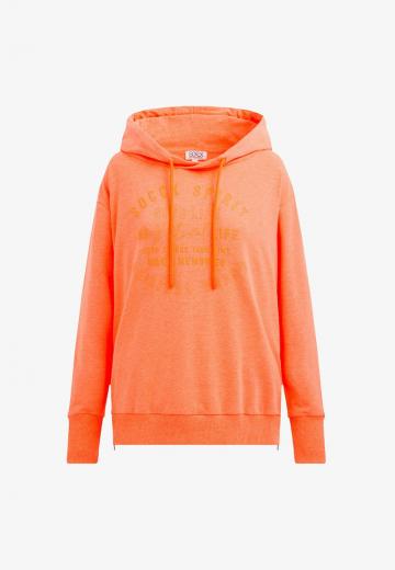 Пуловер с капюшоном