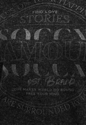 Пуловер с капюшоном