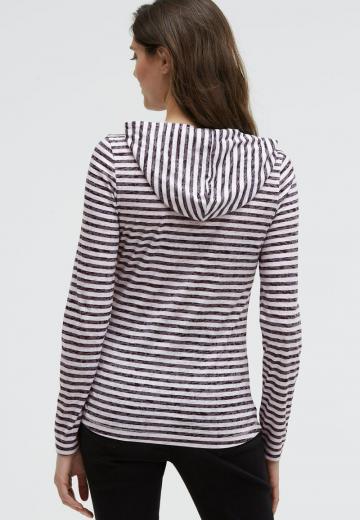 Пуловер с капюшоном