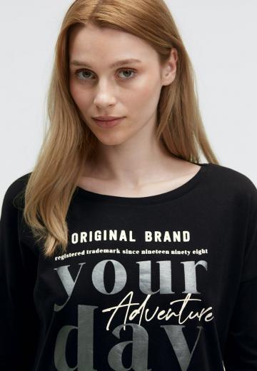 Майка с рукавом три четверти