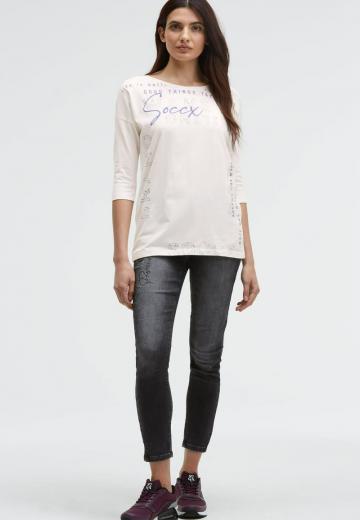 Майка с рукавом три четверти