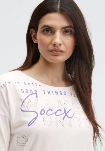 Майка с рукавом три четверти