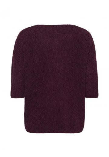 Пуловер с рукавом три четверти