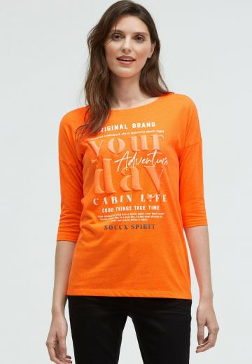 Майка с рукавом три четверти