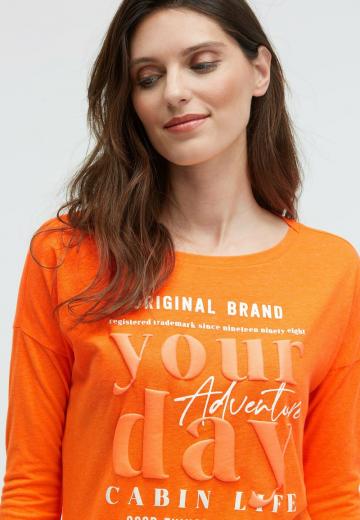 Майка с рукавом три четверти