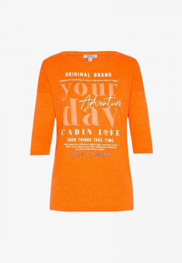 Майка с рукавом три четверти