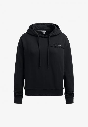 Пуловер с капюшоном