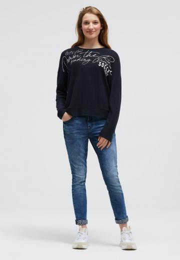 Длинный пуловер