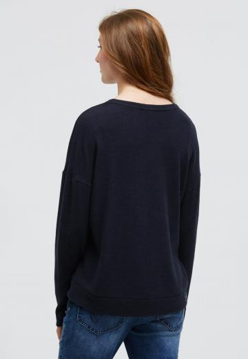 Длинный пуловер