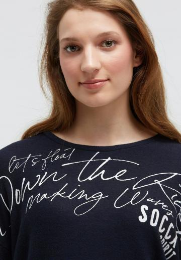 Длинный пуловер