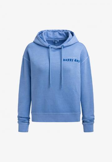 Пуловер с капюшоном