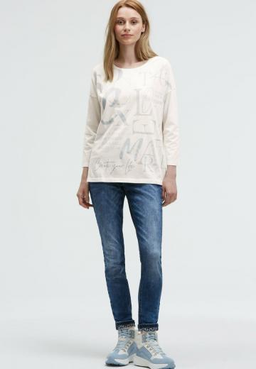 Майка с рукавом три четверти