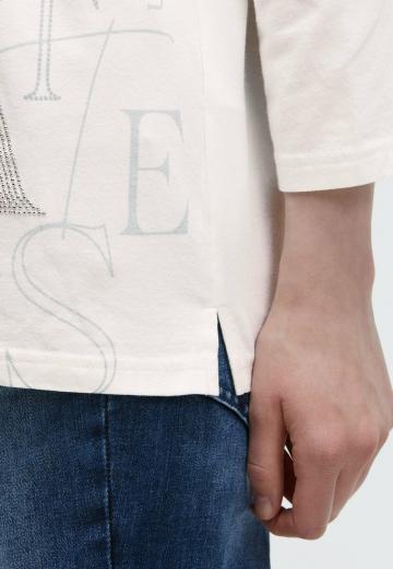 Майка с рукавом три четверти