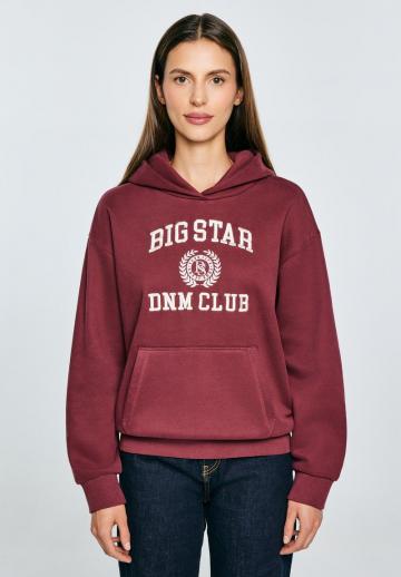 Пуловер с капюшоном