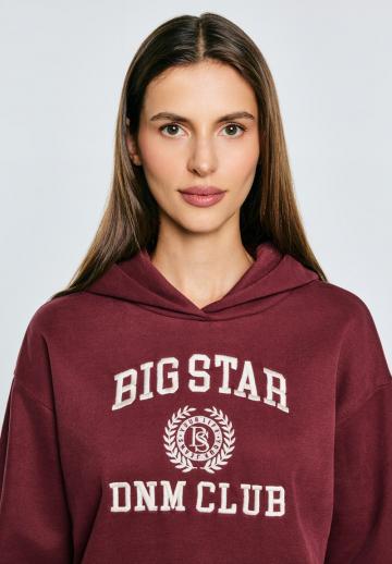 Пуловер с капюшоном