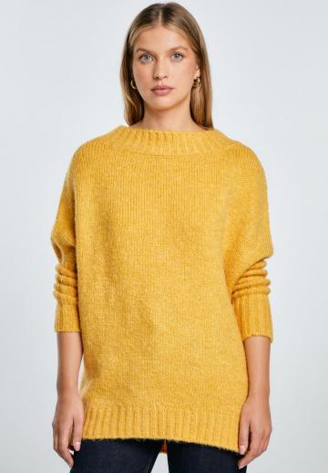 Длинный пуловер