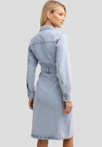 Джинсовое платье