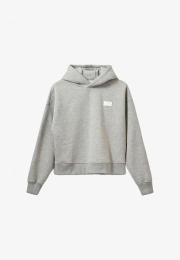 Пуловер с капюшоном