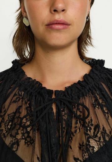 Кружевная блузка