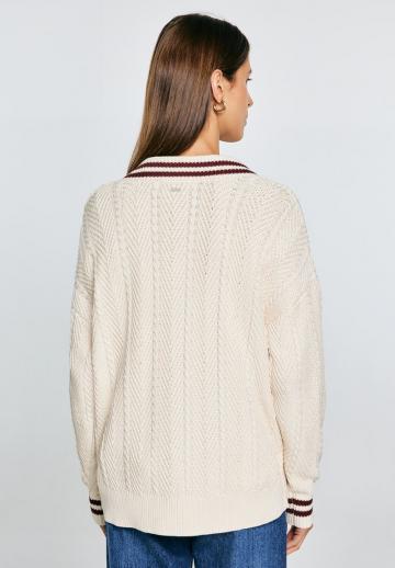 Длинный пуловер