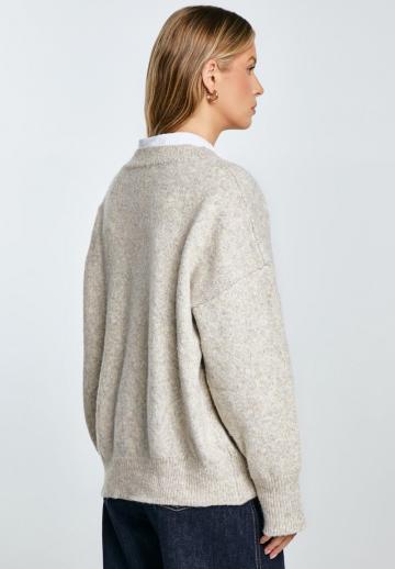 Длинный пуловер