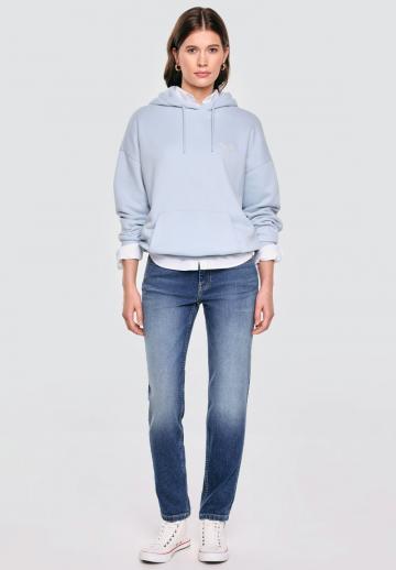 Пуловер с капюшоном