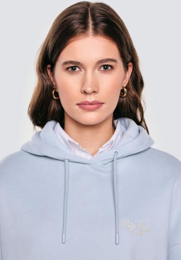 Пуловер с капюшоном