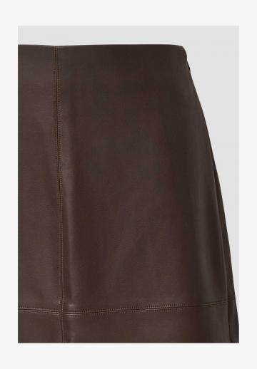 Кожаная юбка