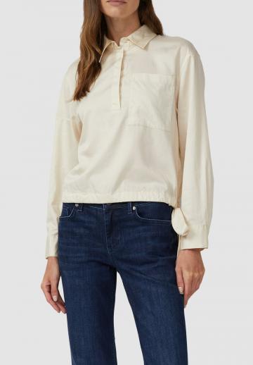 Атласная блузка