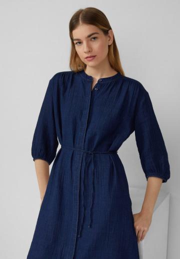 Джинсовое платье