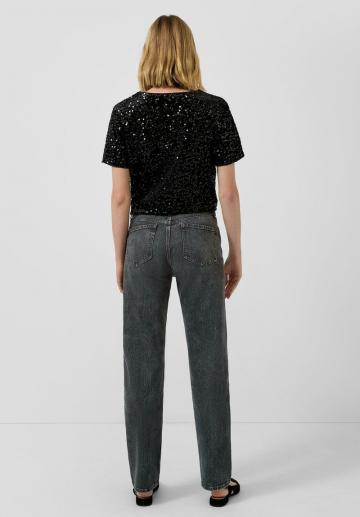 Прямые джинсы