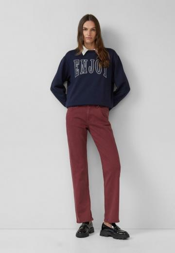 Прямые джинсы