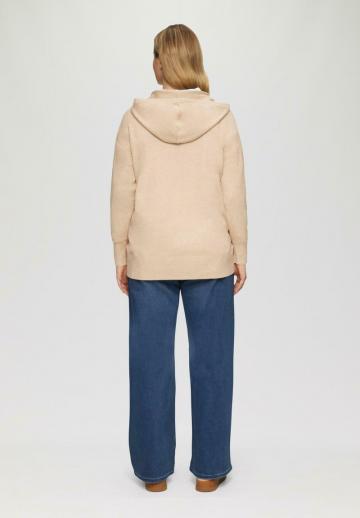 Пуловер с капюшоном