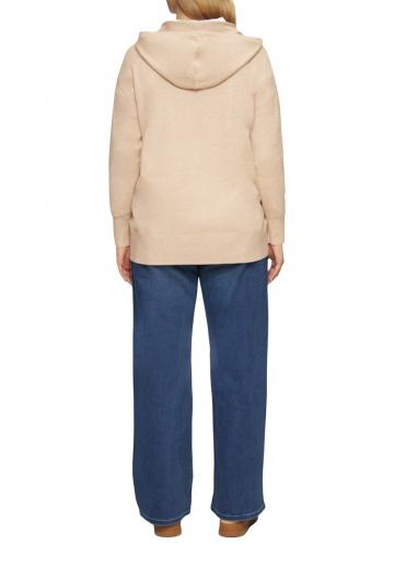 Пуловер с капюшоном