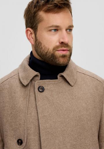 Шерстяное пальто