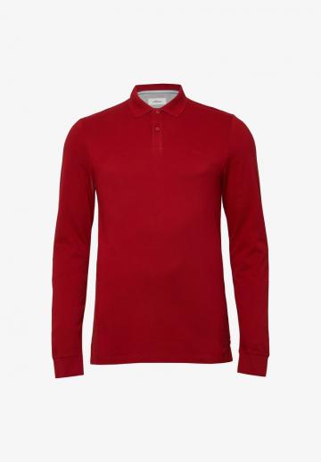 Поло с длинным рукавом