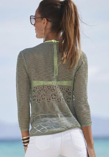 Вязаная кофта