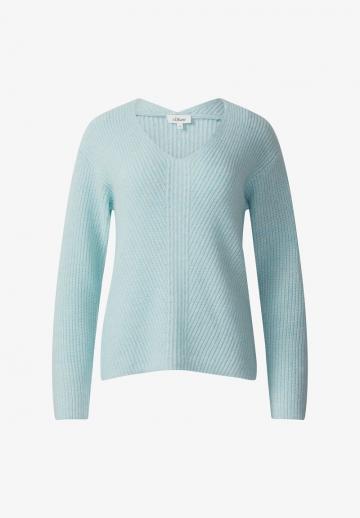 Длинный пуловер