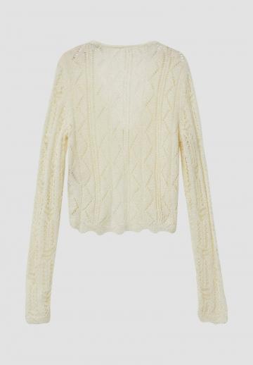 Вязаная кофта